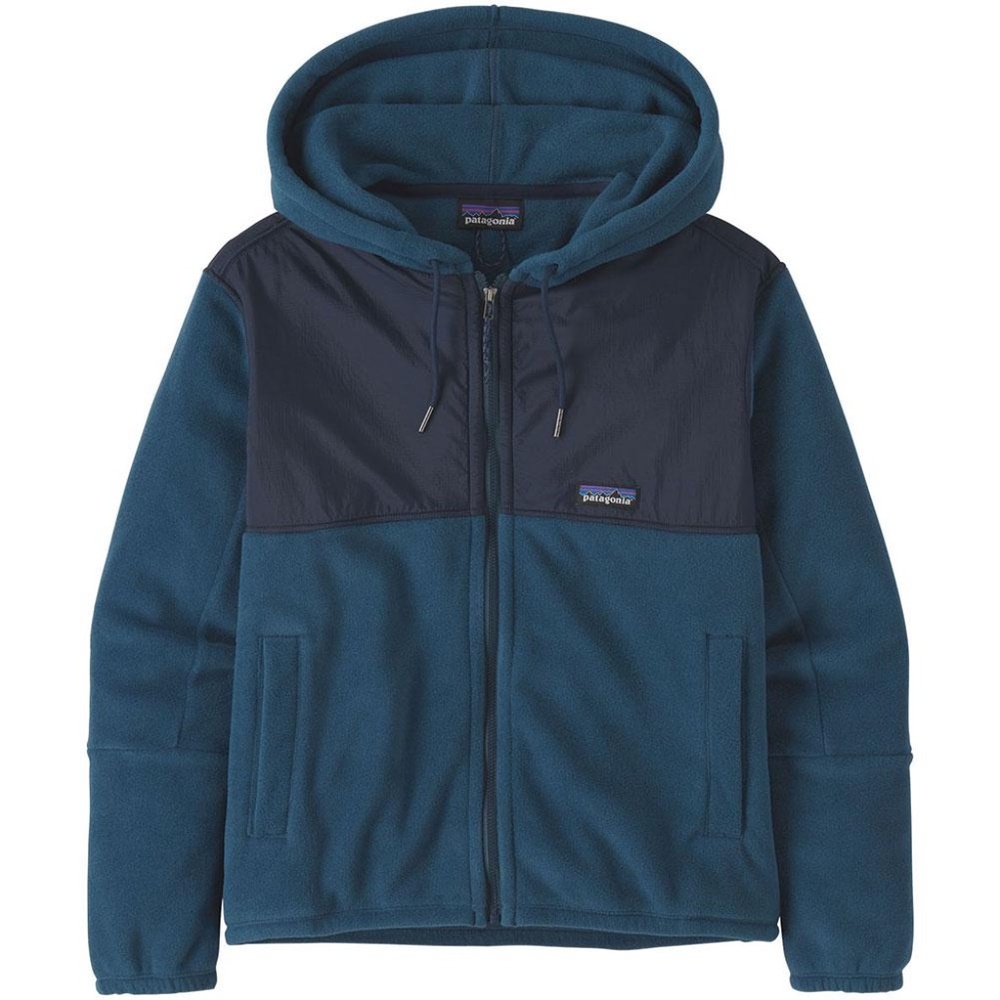 Women's Microdini Hooded Jacket Tidepool Blue - M
